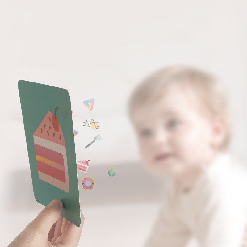 Black And White Cards Infant Early Learning Cognitive Cards Inspire Color Flash Card Toys