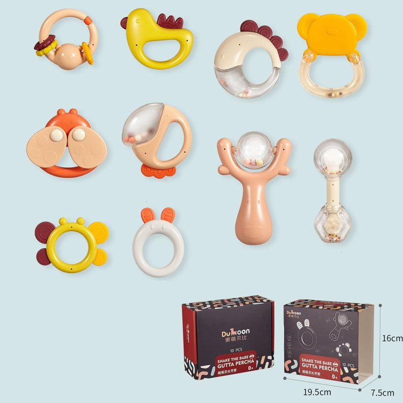 Newborn Baby Gift Box Rattle Toy Set Default DM310 sealed box 10 pa