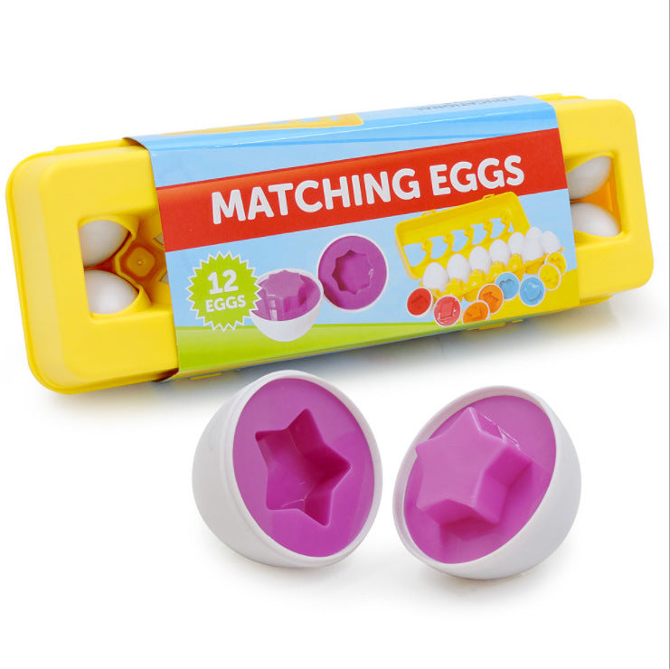 Smart Matching Egg Box Color Shape Toy