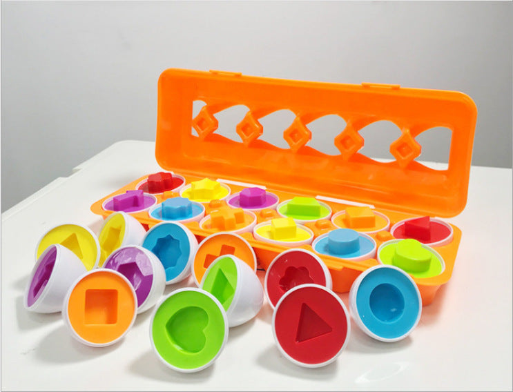Smart Matching Egg Box Color Shape Toy