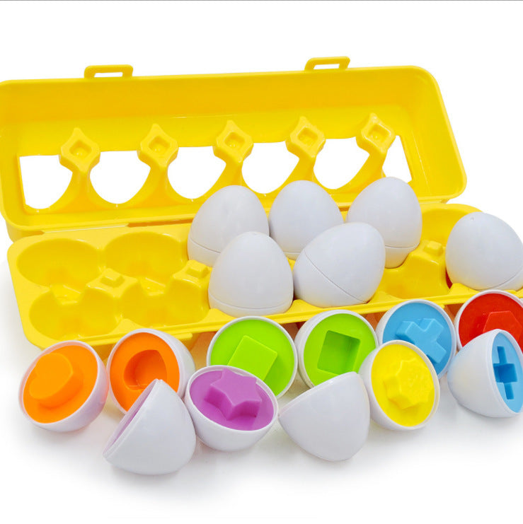 Smart Matching Egg Box Color Shape Toy