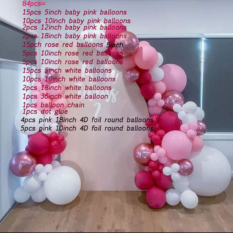 Balloon Arch Kit Garland Decoration Background Ornament