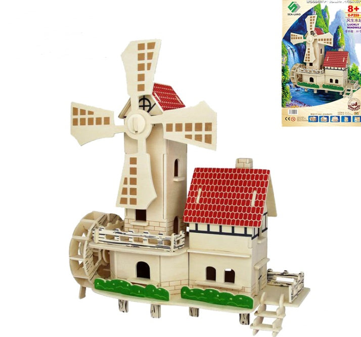 Wooden Puzzle Custom Blocks