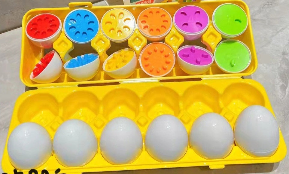 Smart Matching Egg Box Color Shape Toy Style Three