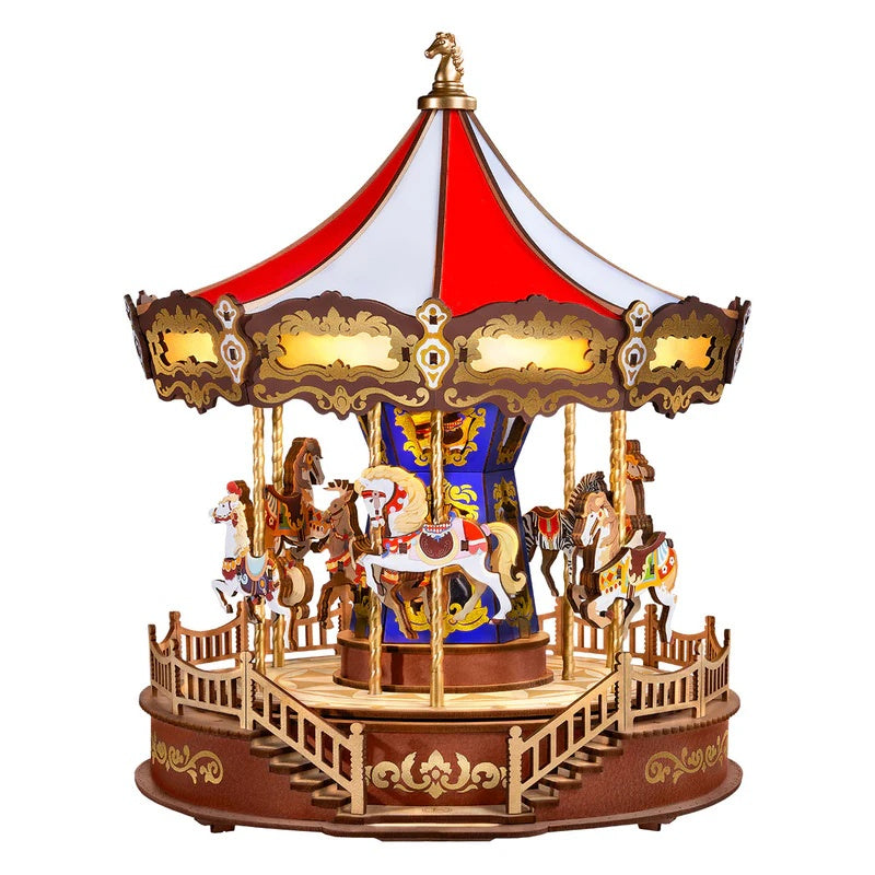 Rolife Classic Carousel 3D Wooden Puzzle