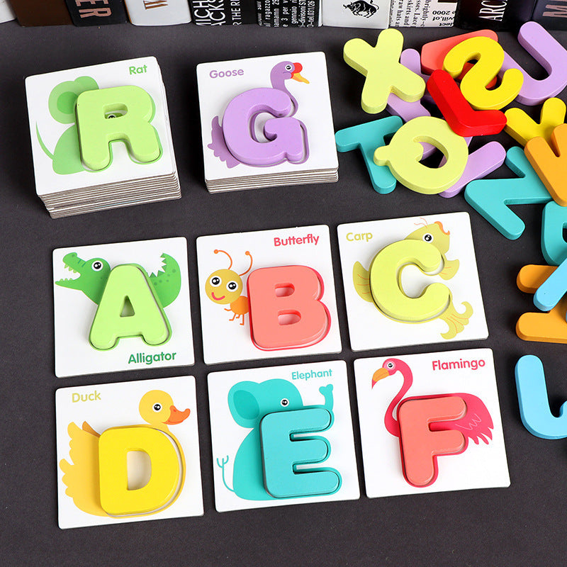 Big Puzzle Cards Letter