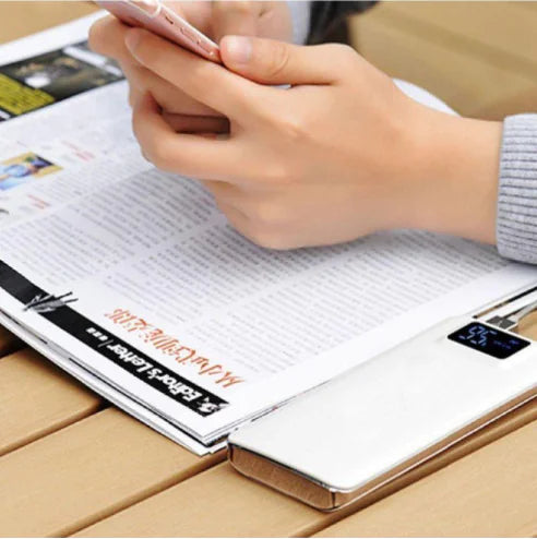 Ultra-Slim Digital Display Power Bank for Mobile Phones