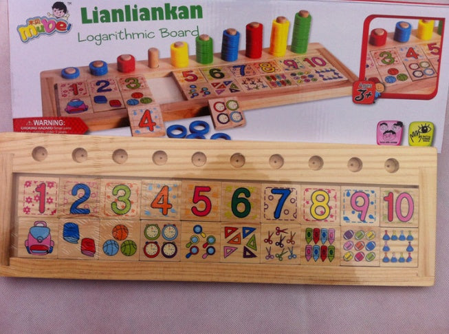 Montessori Teaching Log Board 1 Style