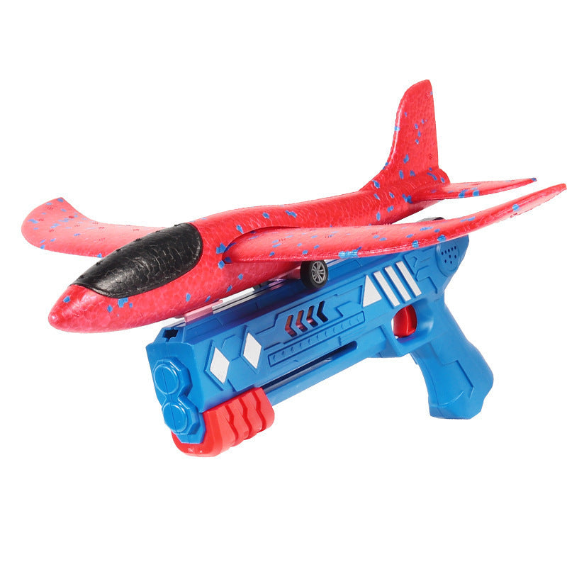 Ejection Foam Airplane Children's Toy Foam Gun A