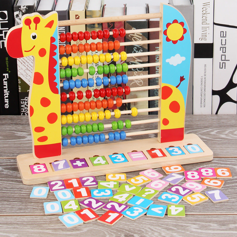 Kindergarten Elementary School Math Children Standing Abacus
