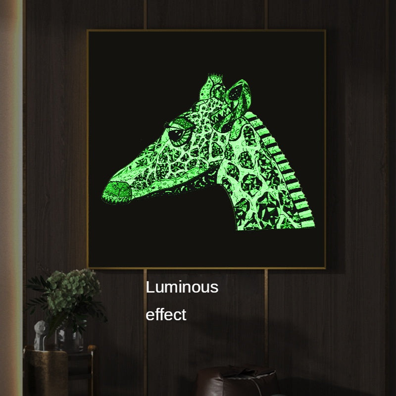 Alien Animal Shape Luminous Puzzle Toys Giraffe