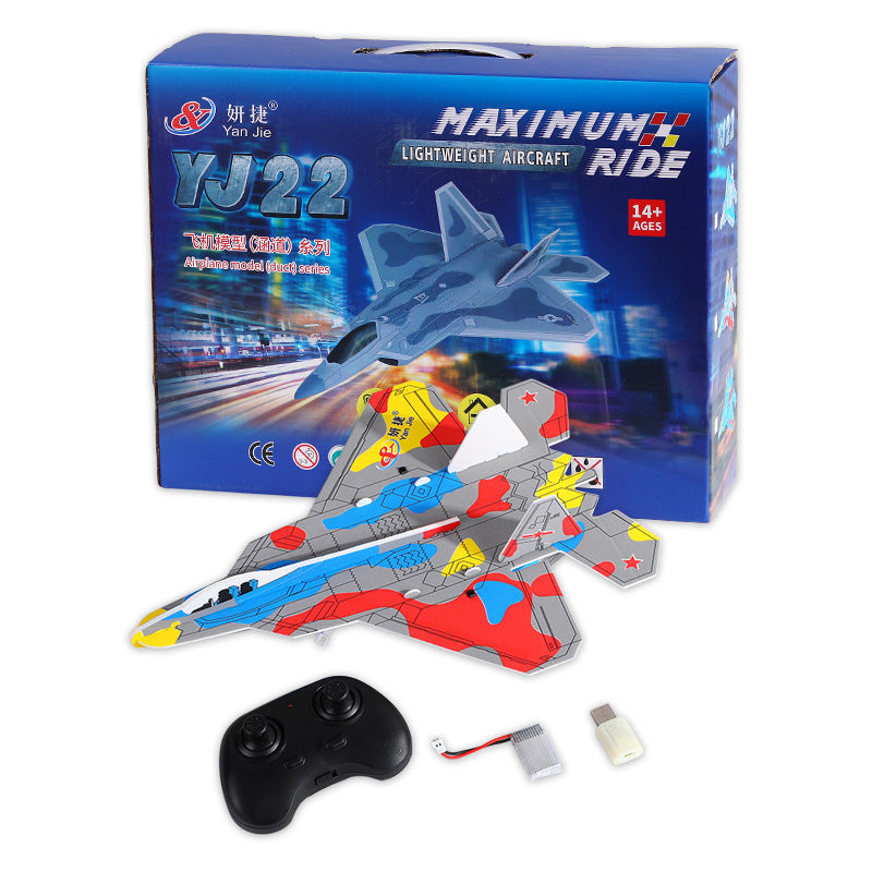 Foam Airplane DIY Assembled Toys Red