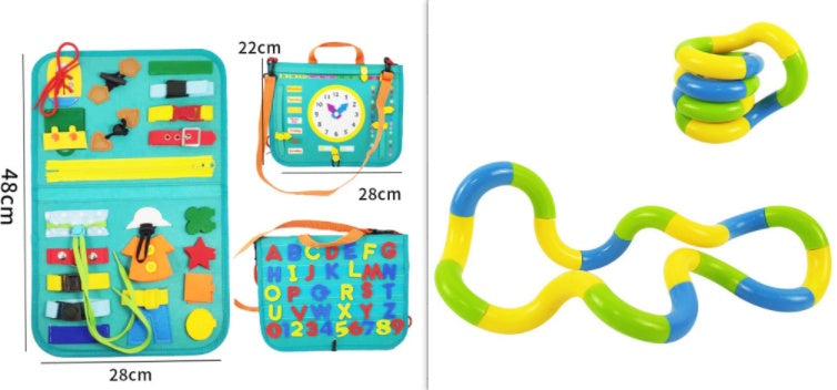 Little Explorer's Felt Odyssey E set