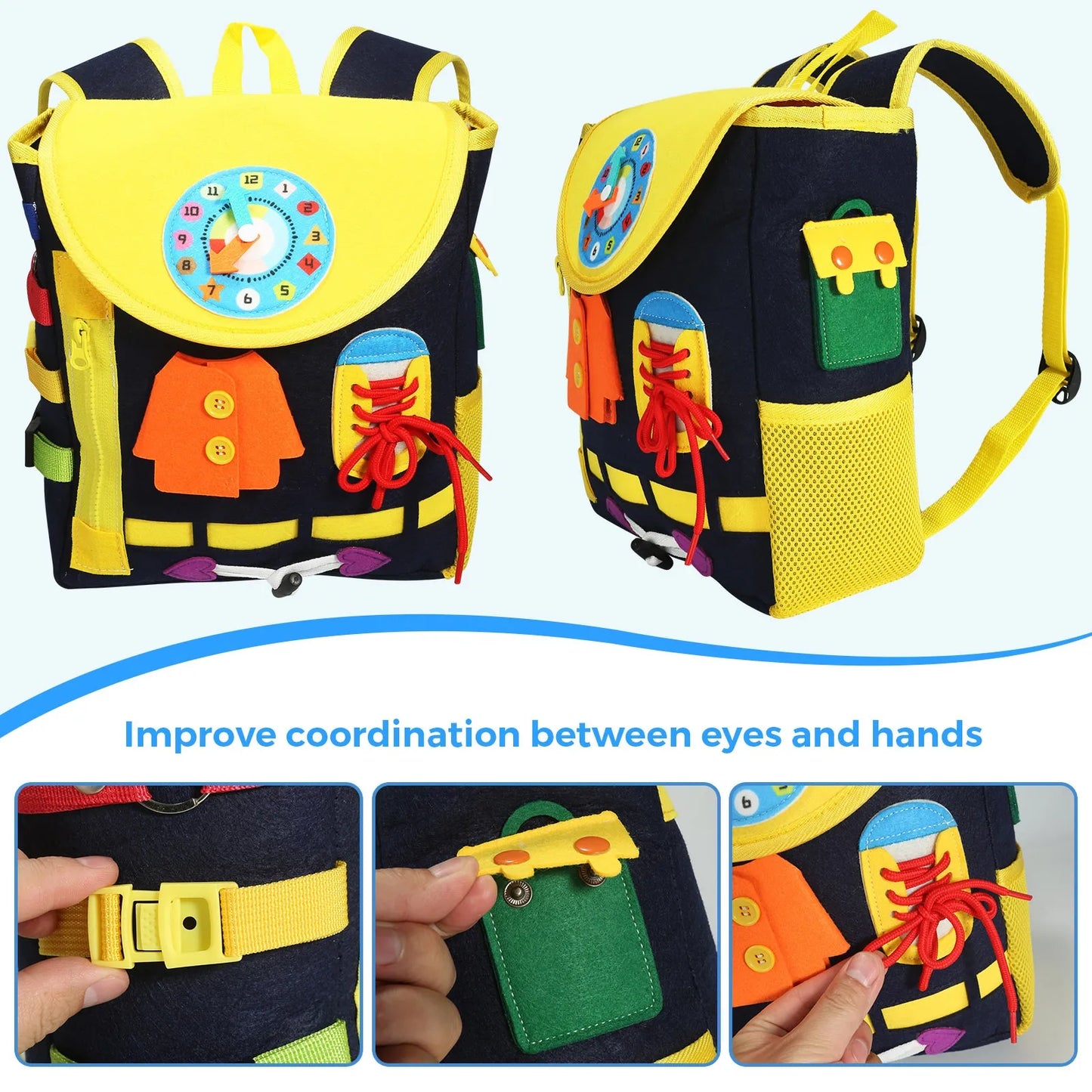 Montessori Travel Felt Set