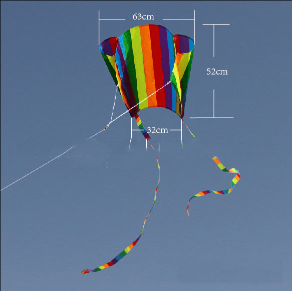 Rainbow Small Pockets Kite