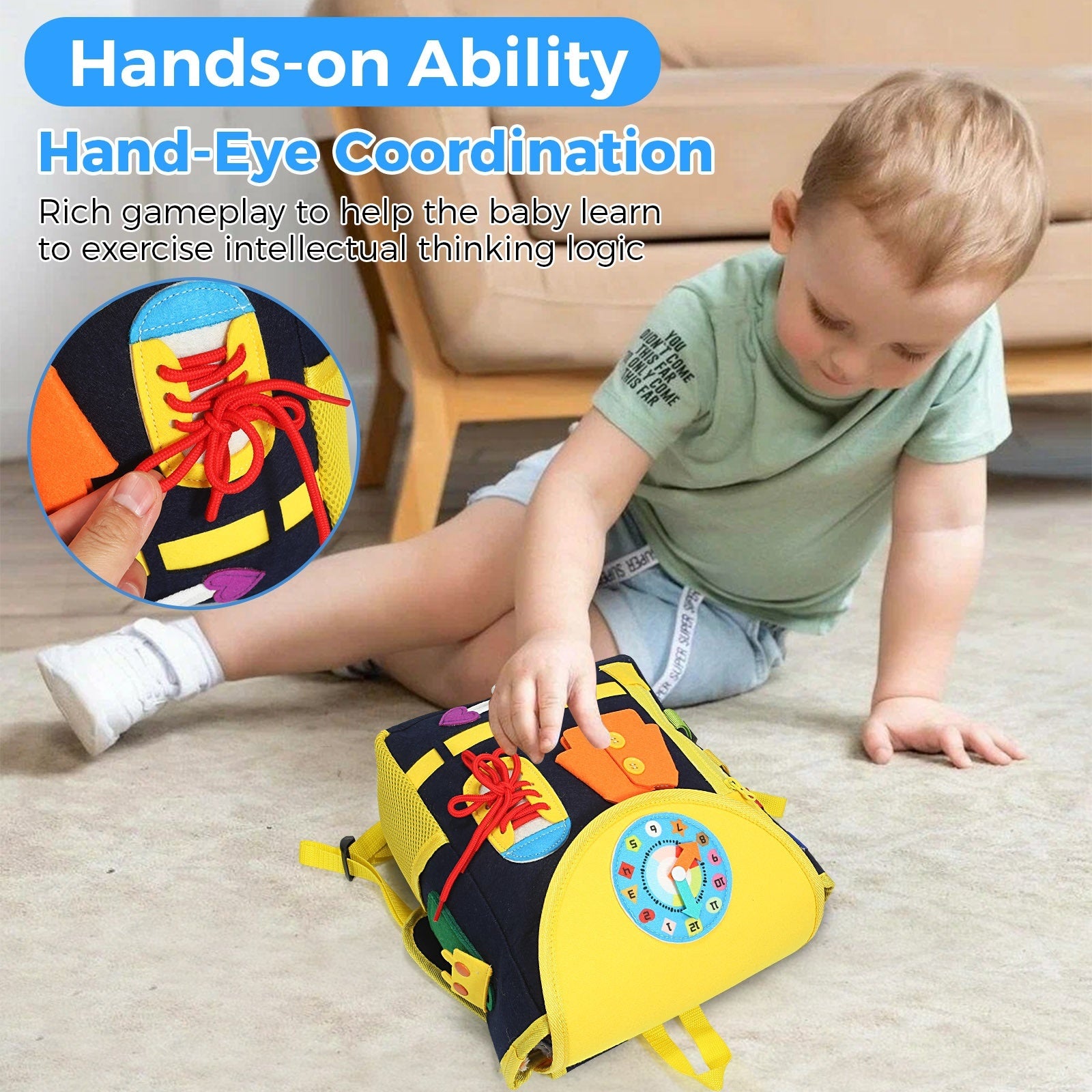Montessori Travel Felt Set