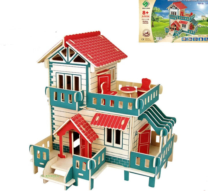 Wooden Puzzle Custom Blocks