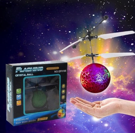 LED Magic Flying Ball Red