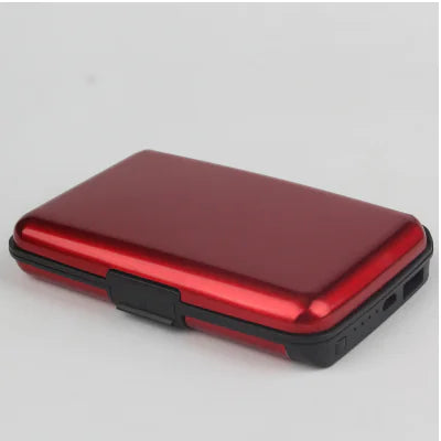 Innovative Metal RFID-Blocking Wallet with Power Bank