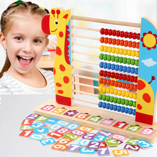 Kindergarten Elementary School Math Children Standing Abacus