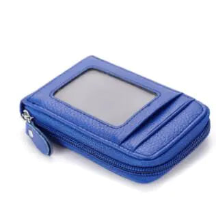 Cardholder and Business Card Wallet Blue