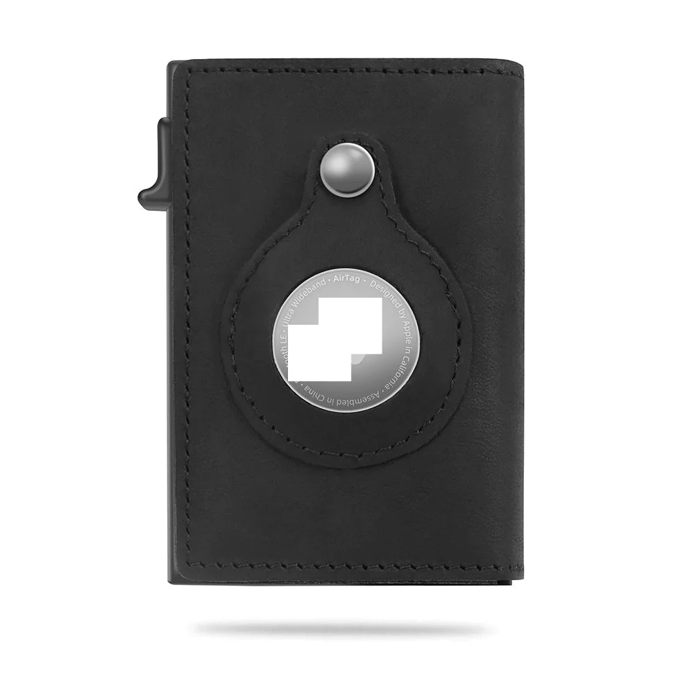Men's RFID Slim Wallet with AirTag Slot