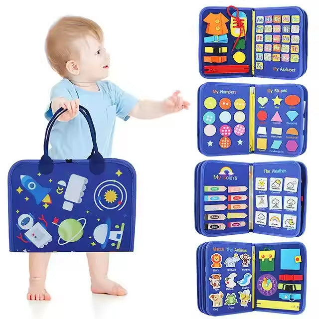 Toddler Triumph Activity Set W Blue 28x44cm