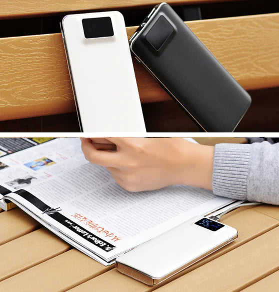 Ultra-Slim Digital Display Power Bank for Mobile Phones