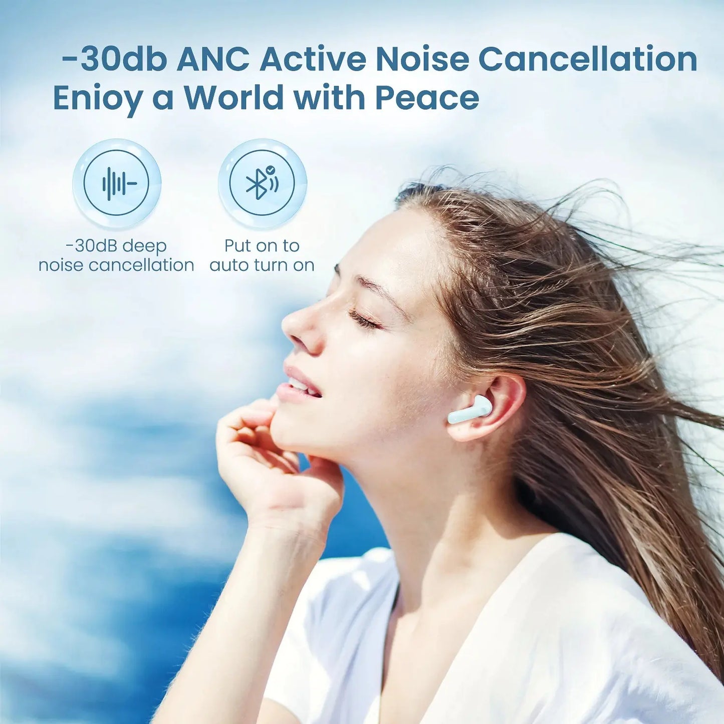 Haylou Moripods ANC Bluetooth Wireless Headset 5.2
