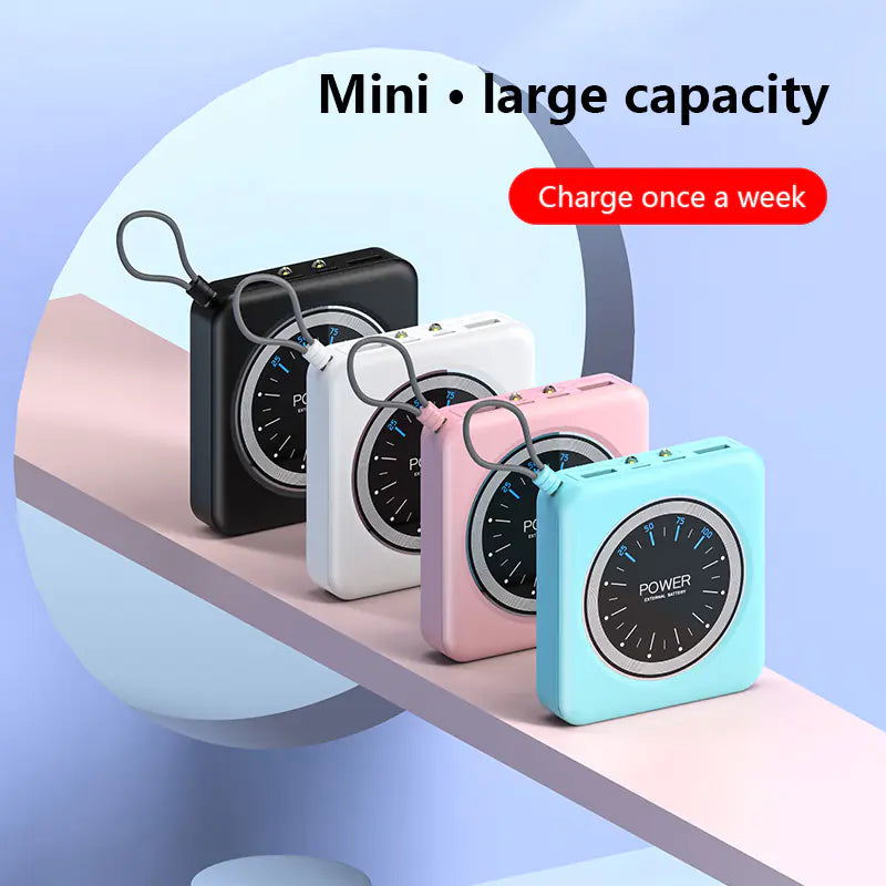 Universal 10000mAh Slim Power Bank with Fast Charging