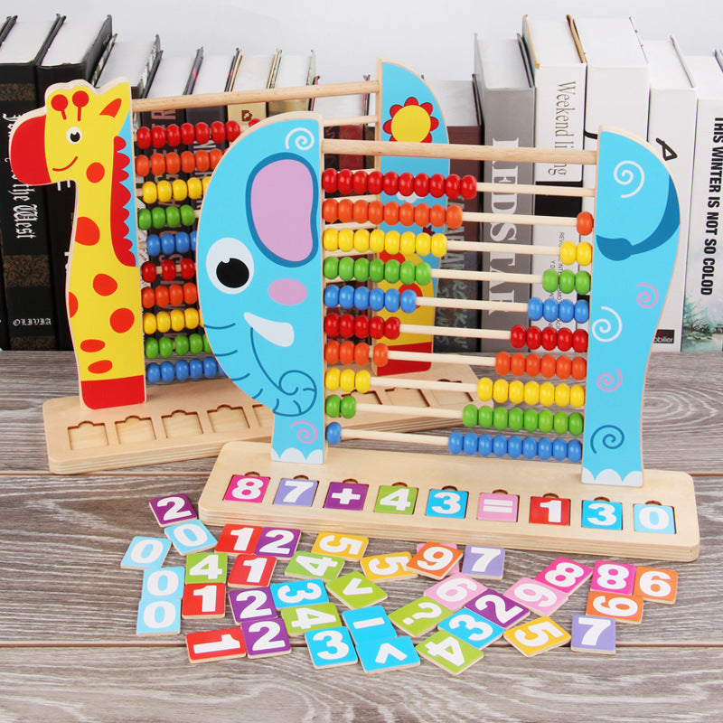 Kindergarten Elementary School Math Children Standing Abacus