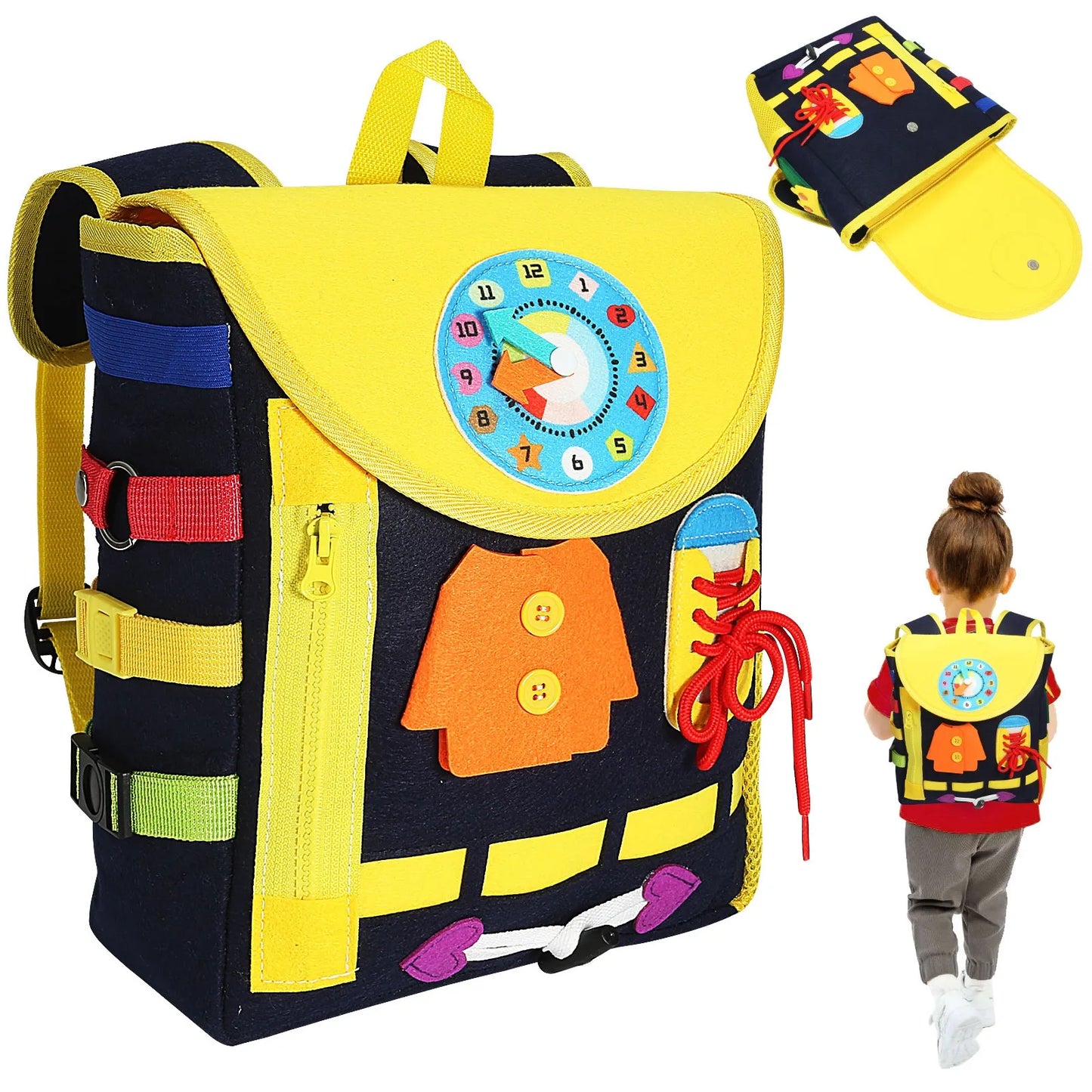 Montessori Travel Felt Set