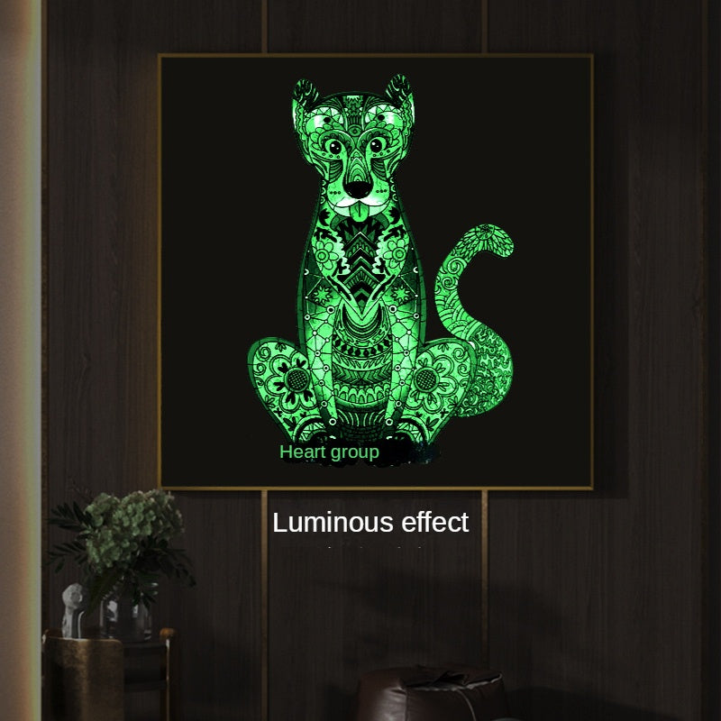 Alien Animal Shape Luminous Puzzle Toys Long Dog