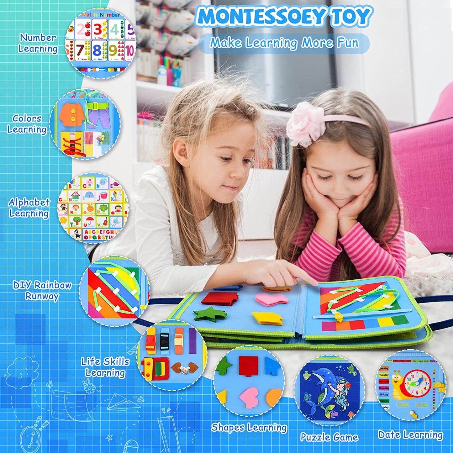 Coral Cove Learning Mat