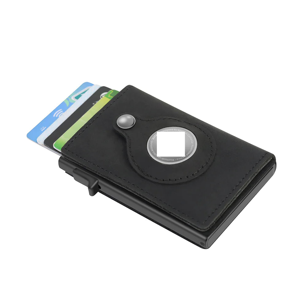 Men's RFID Slim Wallet with AirTag Slot