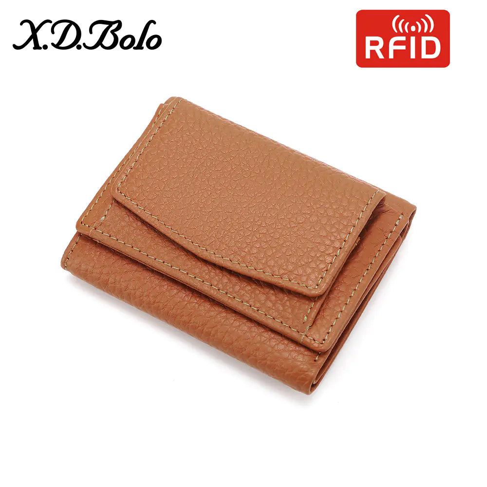 Women's Mini RFID Leather Wallet