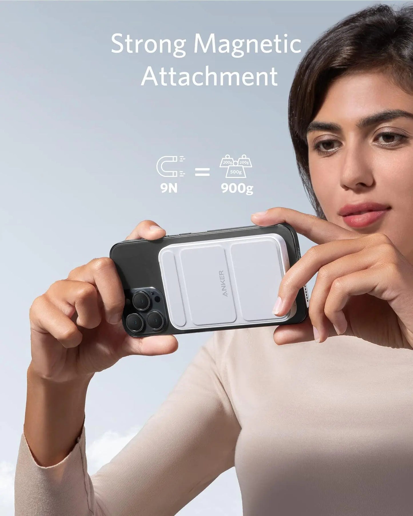 Anker MagGo Magnetic Wireless Power Bank 5000mAh