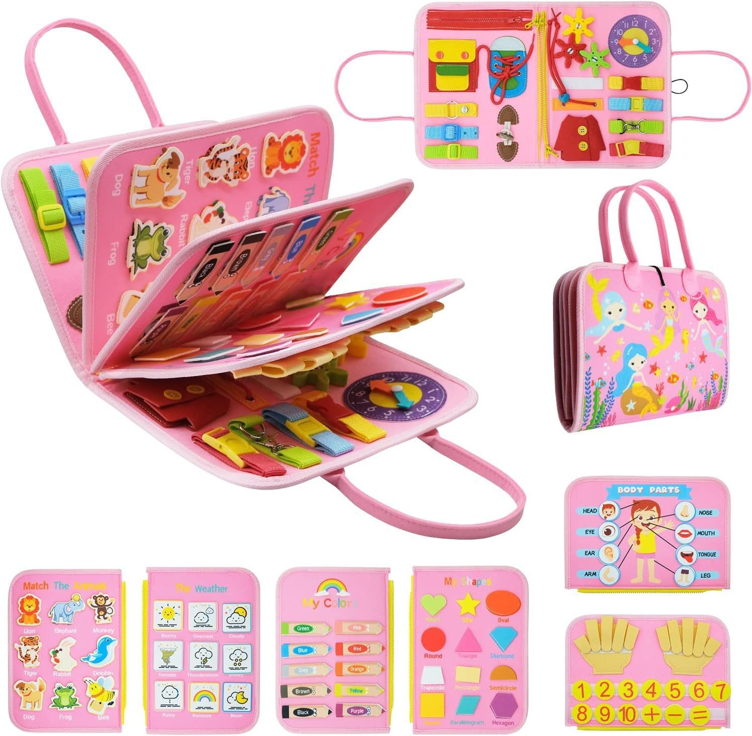 Montessori Mastery Board Pink