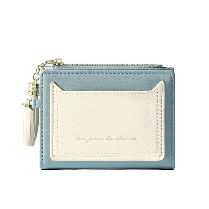 Short Two-fold Wallet for Multiple Cards