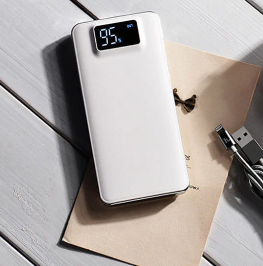 Ultra-Slim Digital Display Power Bank for Mobile Phones