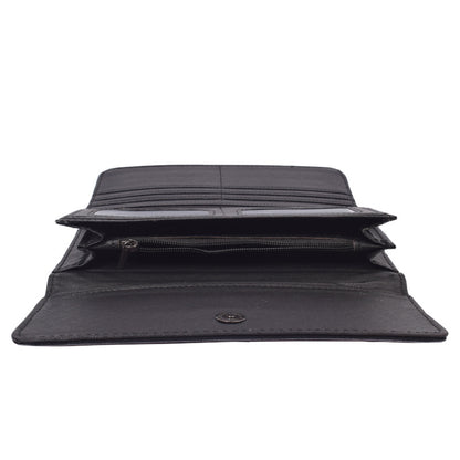 Geometric Rhombus Silicone Tri-fold Phone Wallet
