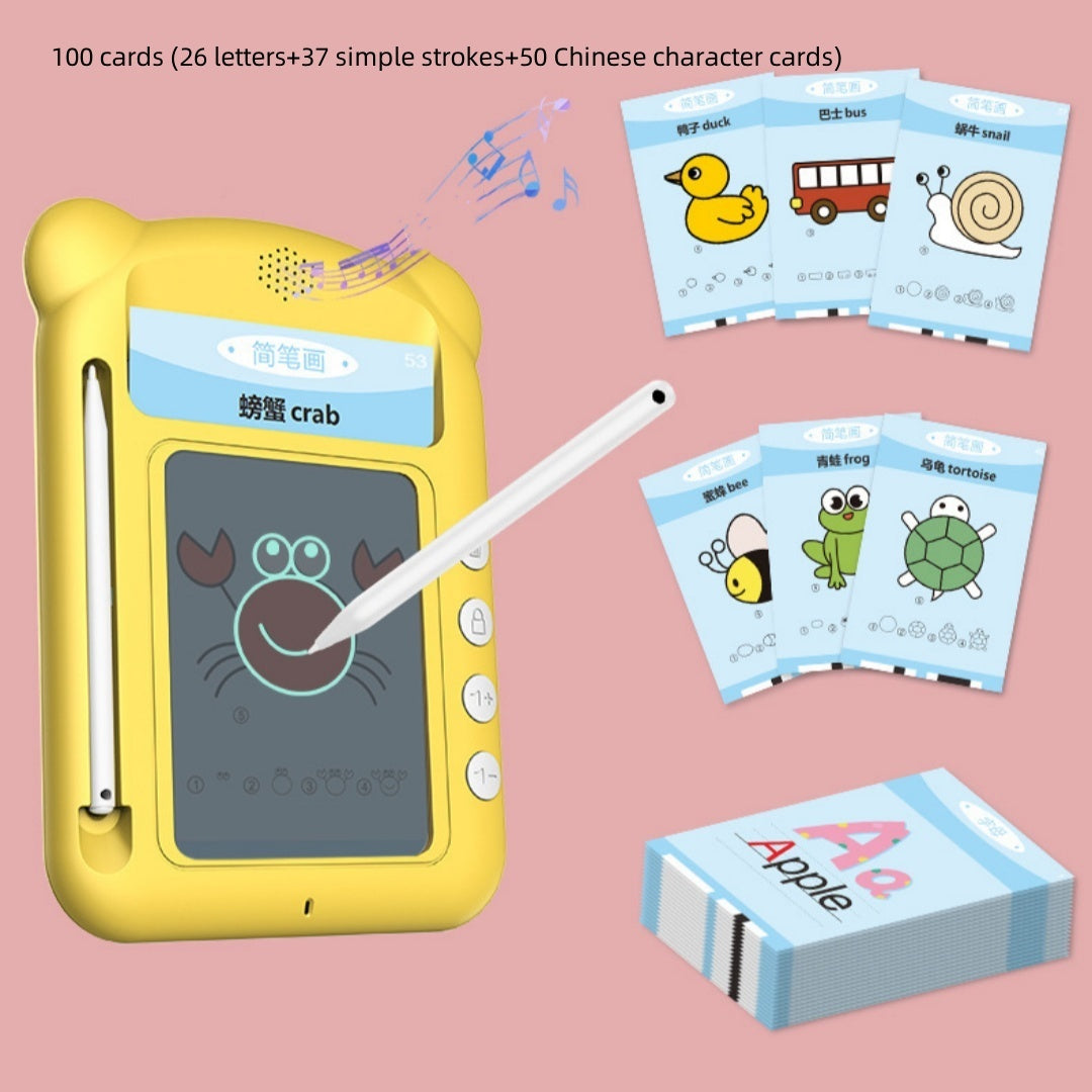 LinguaTots Learning Buddy Yellow 100 Cards