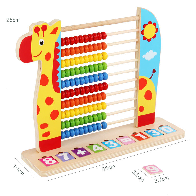 Kindergarten Elementary School Math Children Standing Abacus