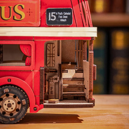 Rolife London Tour Bus 3D Wooden Puzzle
