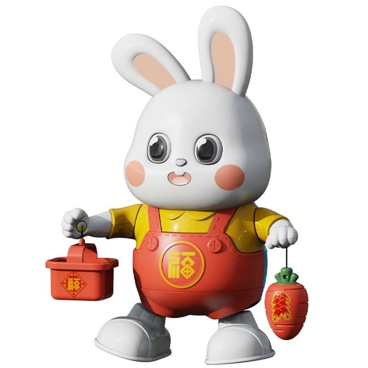 Electric Toy Rabbit Learning Head Learning Climbing Rabbit Singing Dancing Light 2 Songs