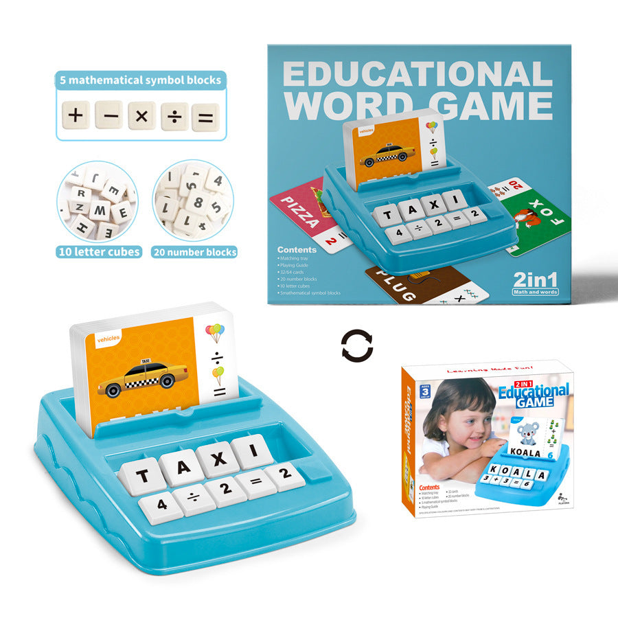 Alphabet Machine Small Language Early Education Puzzle Digital Camera