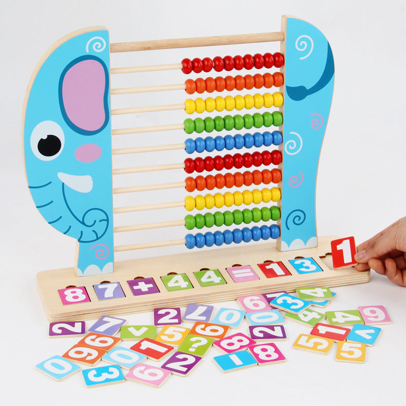 Kindergarten Elementary School Math Children Standing Abacus
