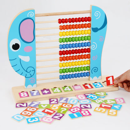 Kindergarten Elementary School Math Children Standing Abacus