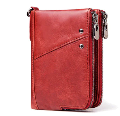RFID Anti-Theft Leather Wallet for Women
