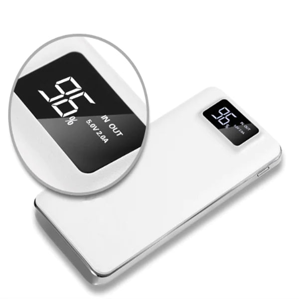 Ultra-Slim Digital Display Power Bank for Mobile Phones